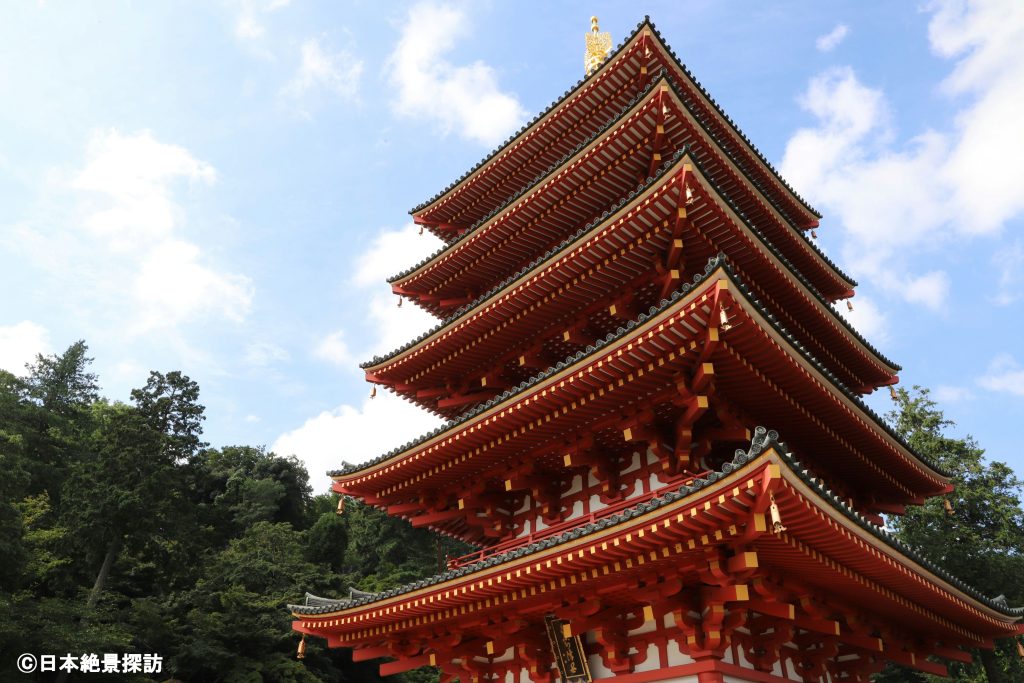 Five-storied pagoda of Takahata Fudoson