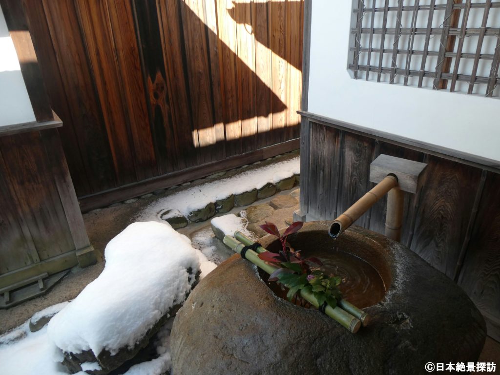 高山陣屋（岐阜県高山市）・和を感じる水手鉢