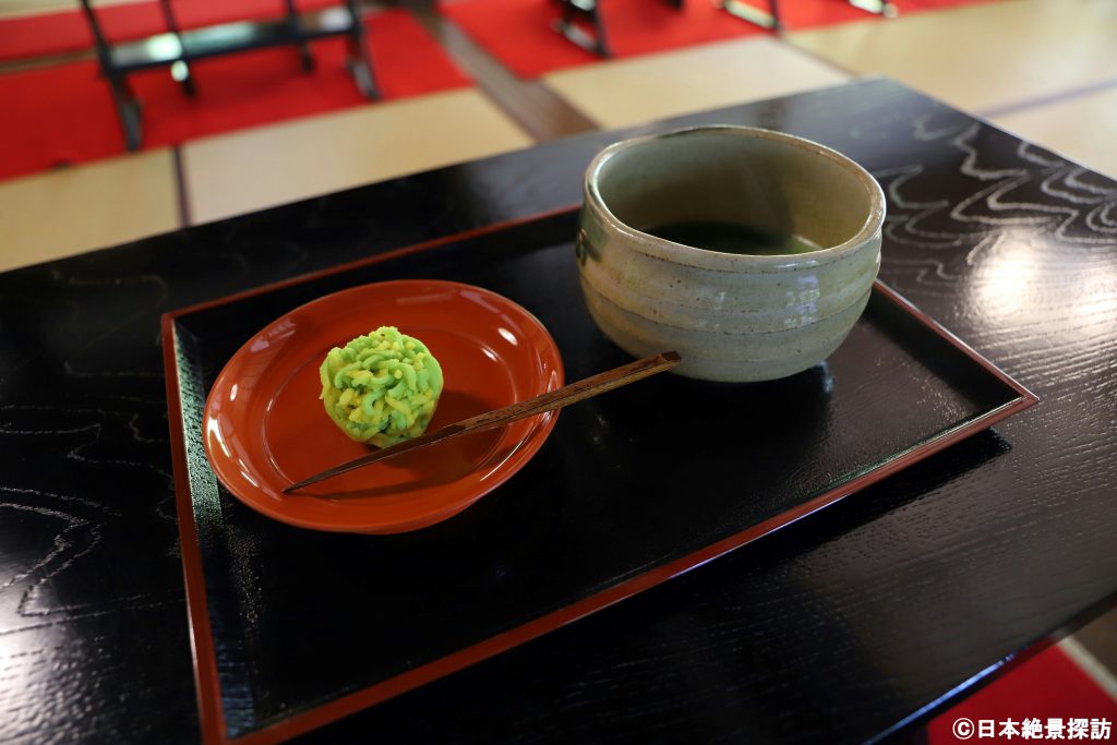 浄妙寺（神奈川県鎌倉市）・抹茶と季節の生菓子セット