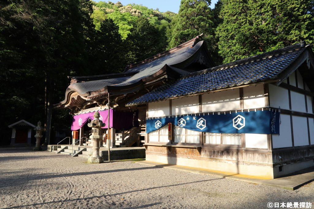 三隅公園（島根県浜田市）・三隅神社・本殿