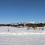 徳良湖（山形県尾花沢市）（雪景色）