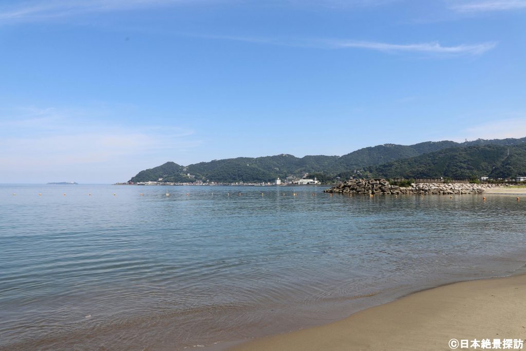 長浜海浜公園（静岡県熱海市）・伊豆多賀エリアのメインビーチ