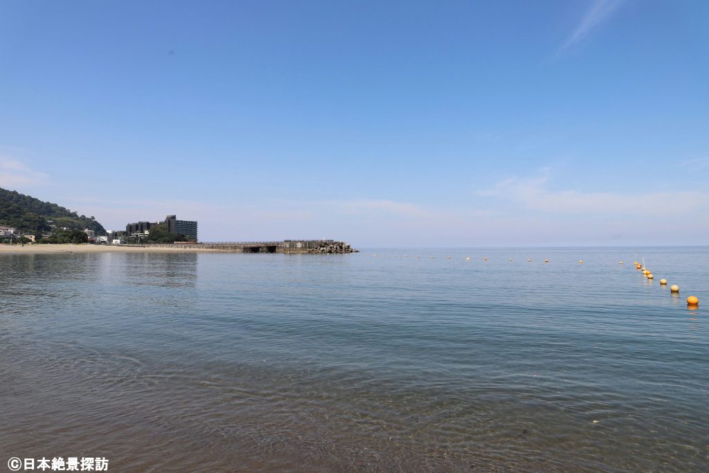 長浜海浜公園（静岡県熱海市）・北方向