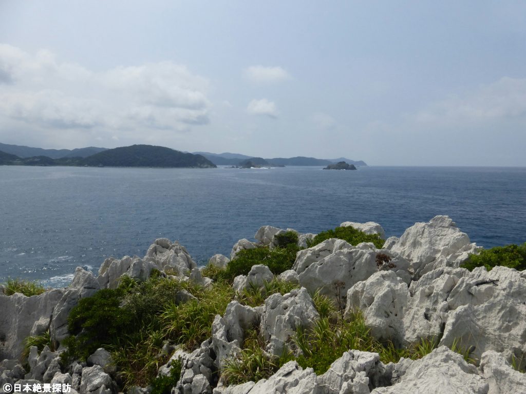 白崎海洋公園（和歌山県由良町）・白亜の白崎海岸