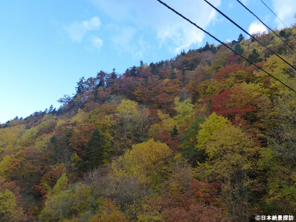 豊平峡ダム（北海道札幌市南区）・ダムサイトまでの道のり