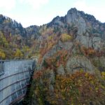 豊平峡ダム（北海道札幌市南区）の紅葉