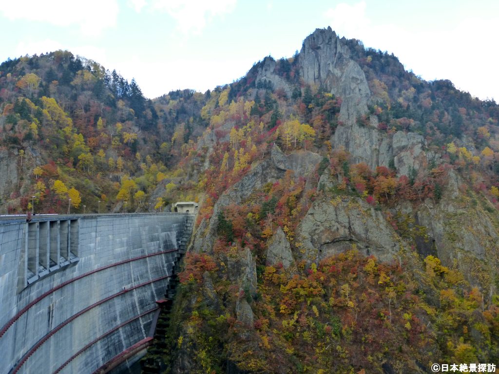 豊平峡ダム（北海道札幌市南区）の紅葉