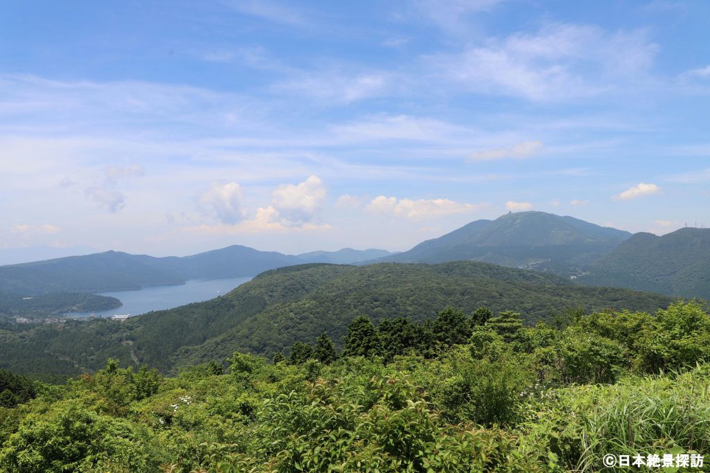 大観山展望台（神奈川県箱根町）からの大パノラマ