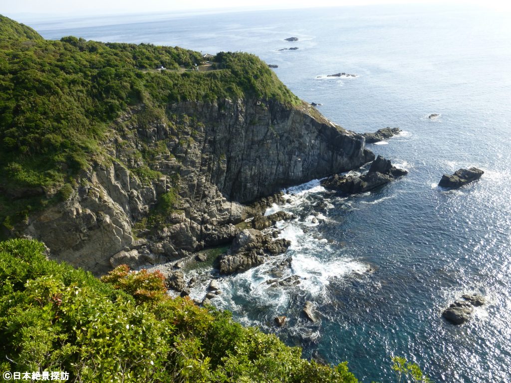 足摺岬（高知県土佐清水市）・反対側の景色も実に見事