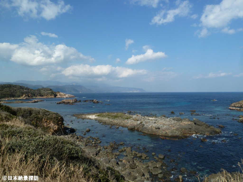 爪木崎（静岡県下田市）・東伊豆の海岸線