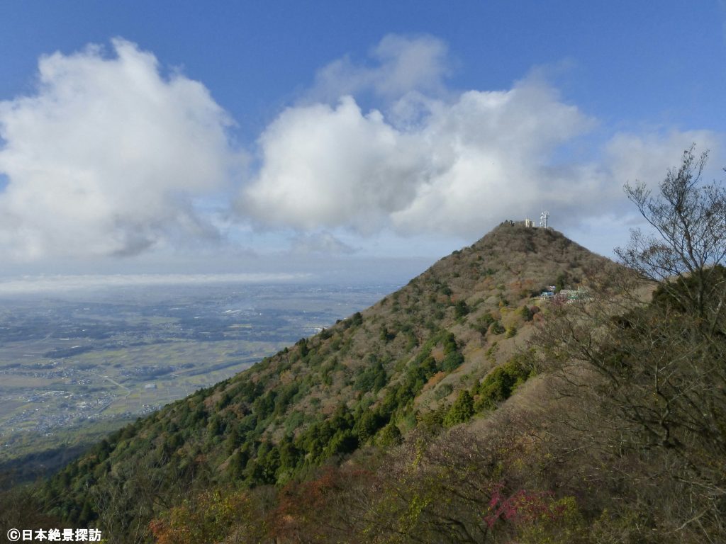 筑波山ロープウェイ（茨城県つくば市）・筑波山と関東平野