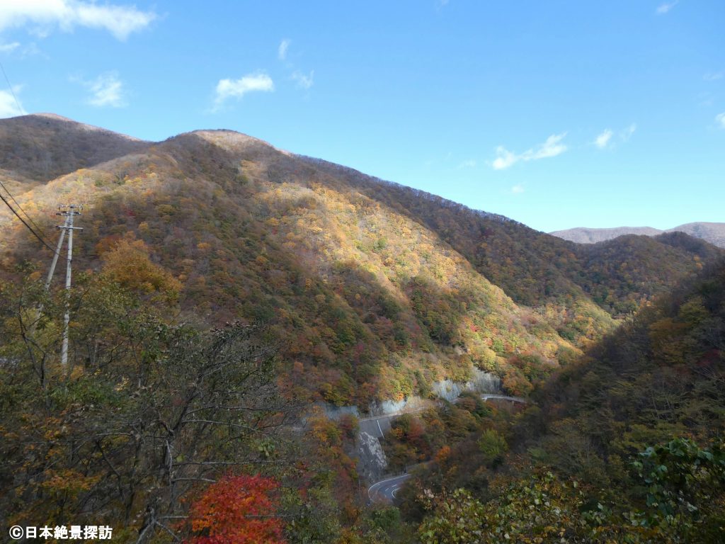 仙人峠（岩手県釜石市）の紅葉