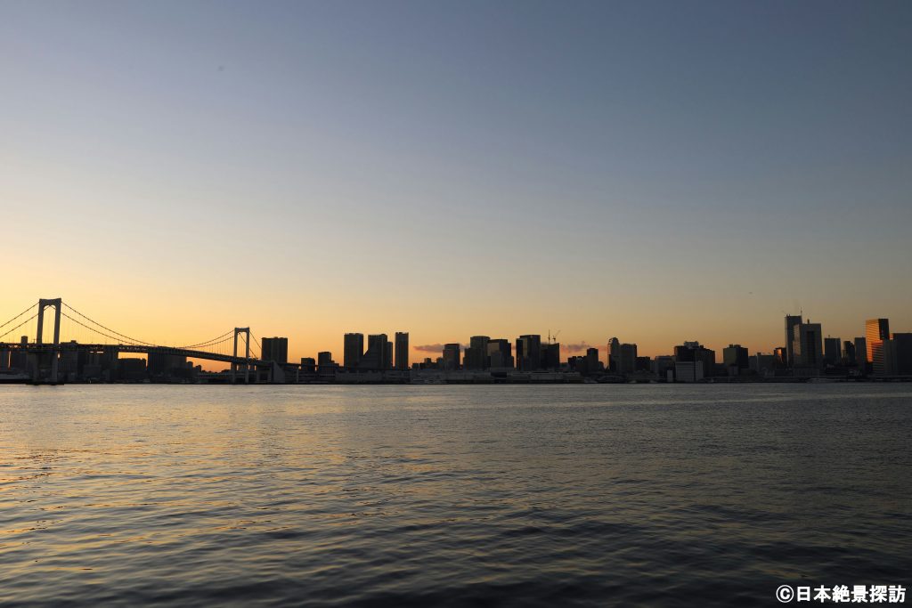 豊洲ぐるり公園（東京都江東区）・並ぶ都心のビル群