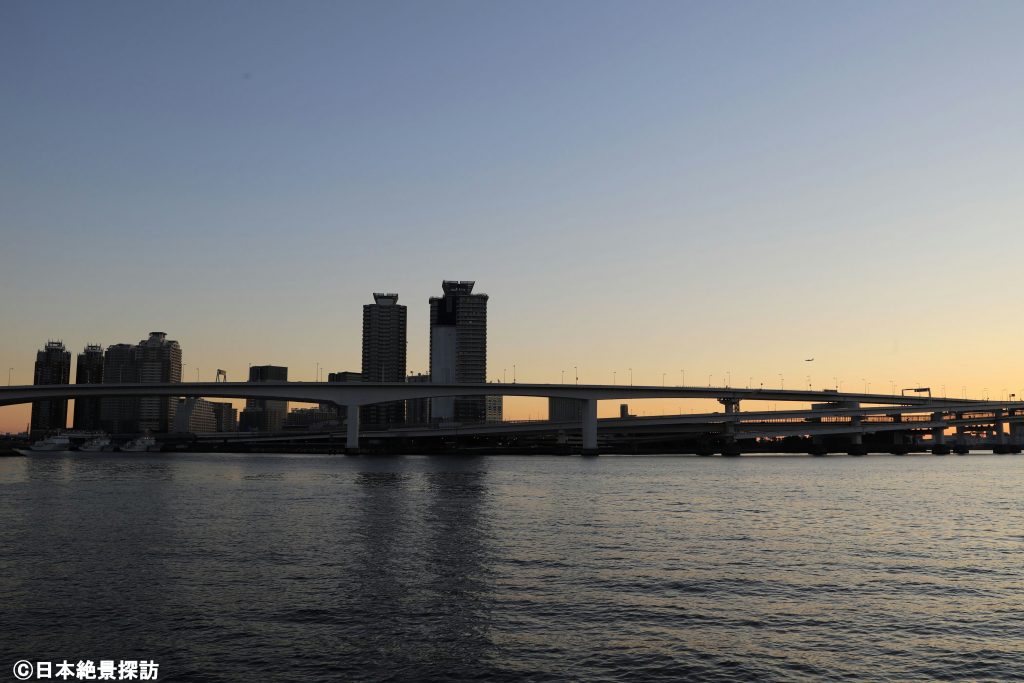 豊洲ぐるり公園（東京都江東区）・お台場方面