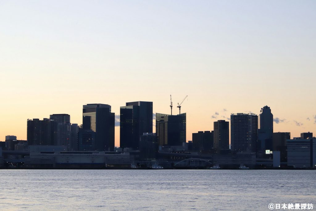 豊洲ぐるり公園（東京都江東区）・建設中
