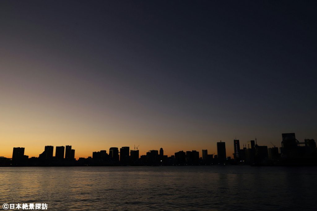 豊洲ぐるり公園（東京都江東区）・東京トワイライト