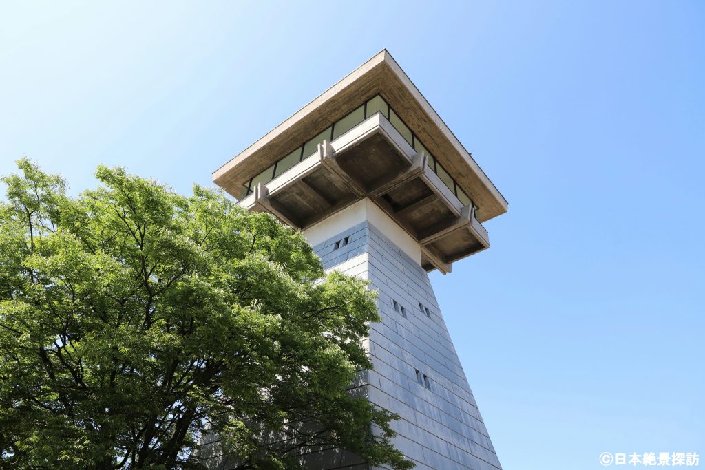 岩瀬の古い町並み（富山県富山市）・岩瀬浜地区にある富山港展望台