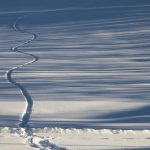 オープン前のスキー場にて（福島県檜枝岐村）