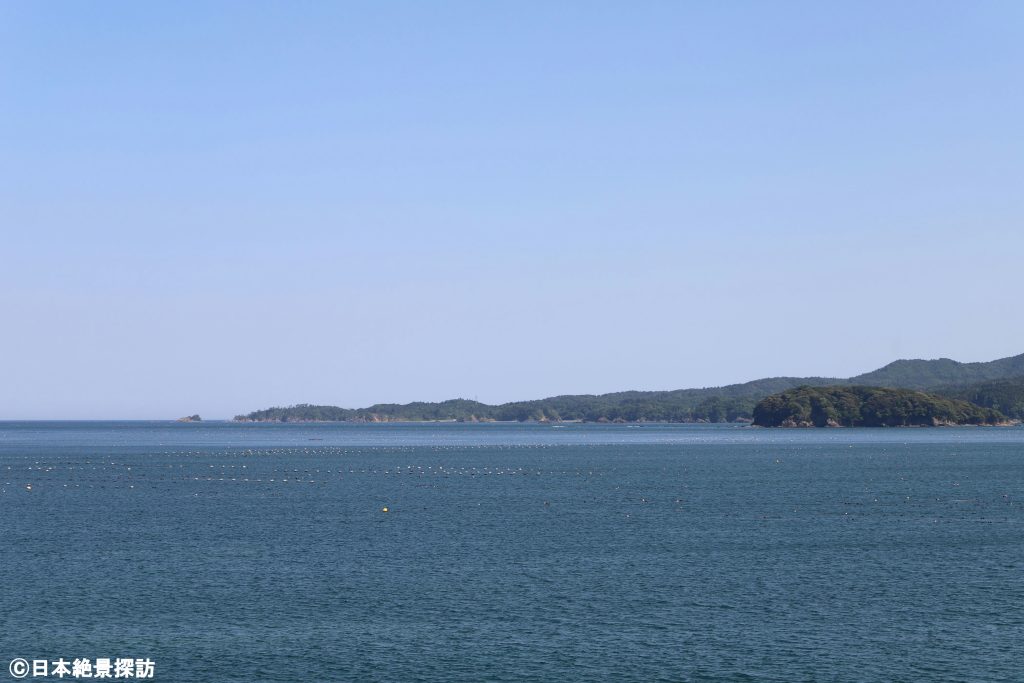 北の恋人岬（宮城県南三陸町）から見る三陸の海