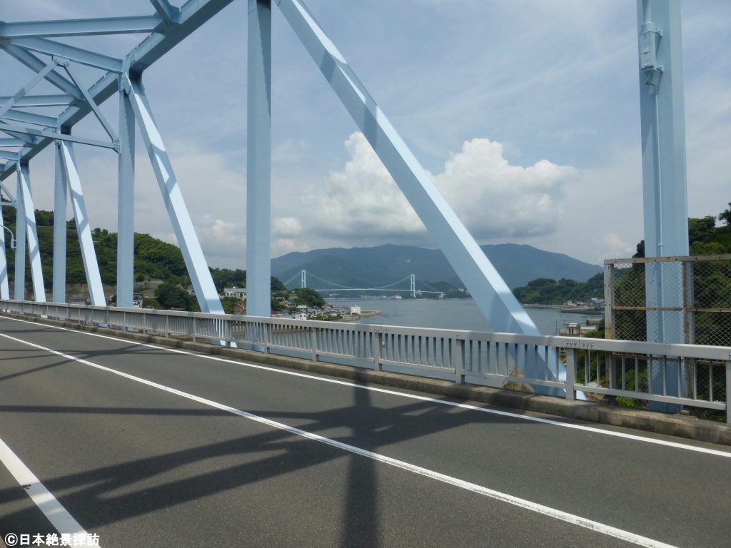 蒲刈大橋（広島県呉市）から安芸灘大橋が見える