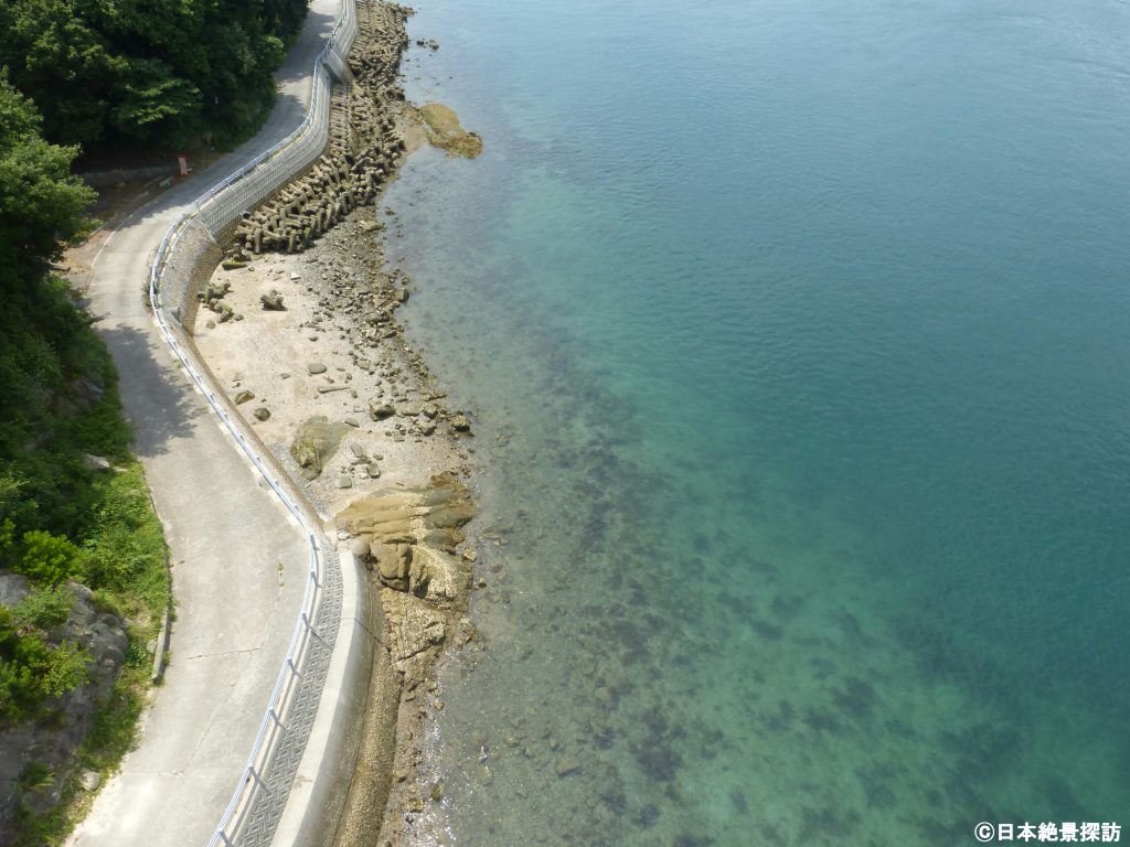 蒲刈大橋（広島県呉市）・瀬戸内海の素晴らしい透明度！